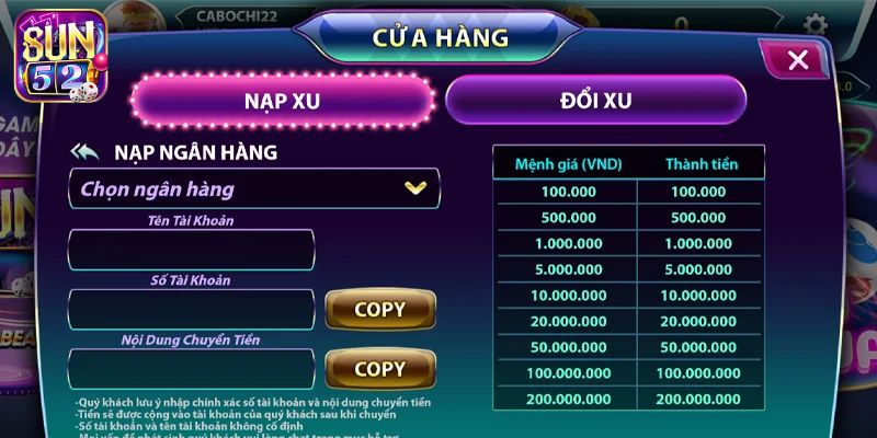 Thao tác nạp rút tiền chuẩn xác bằng mã QR siêu tốc